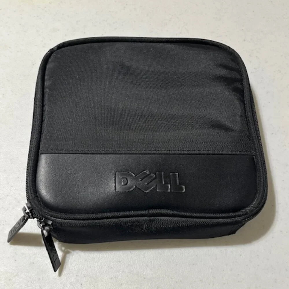 DELL Zip Around Portable CD/DVD/Computer Accessory Cushioned Travel Case 7